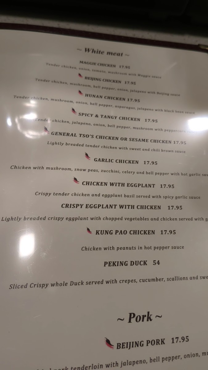 Café Ginger Menu - Image 1
